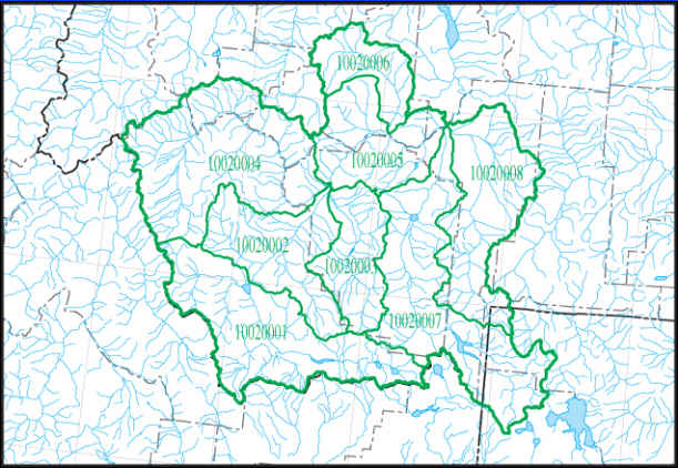 missouri river montana map. The USGS Missouri River